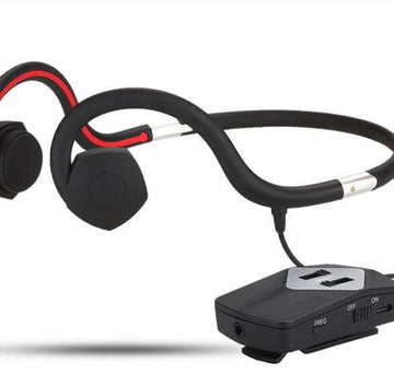 Bone-conducted Hearing Aid Headset