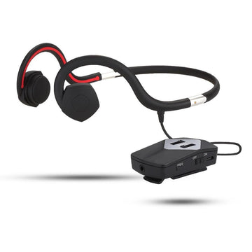 Bone-conducted Hearing Aid Headset