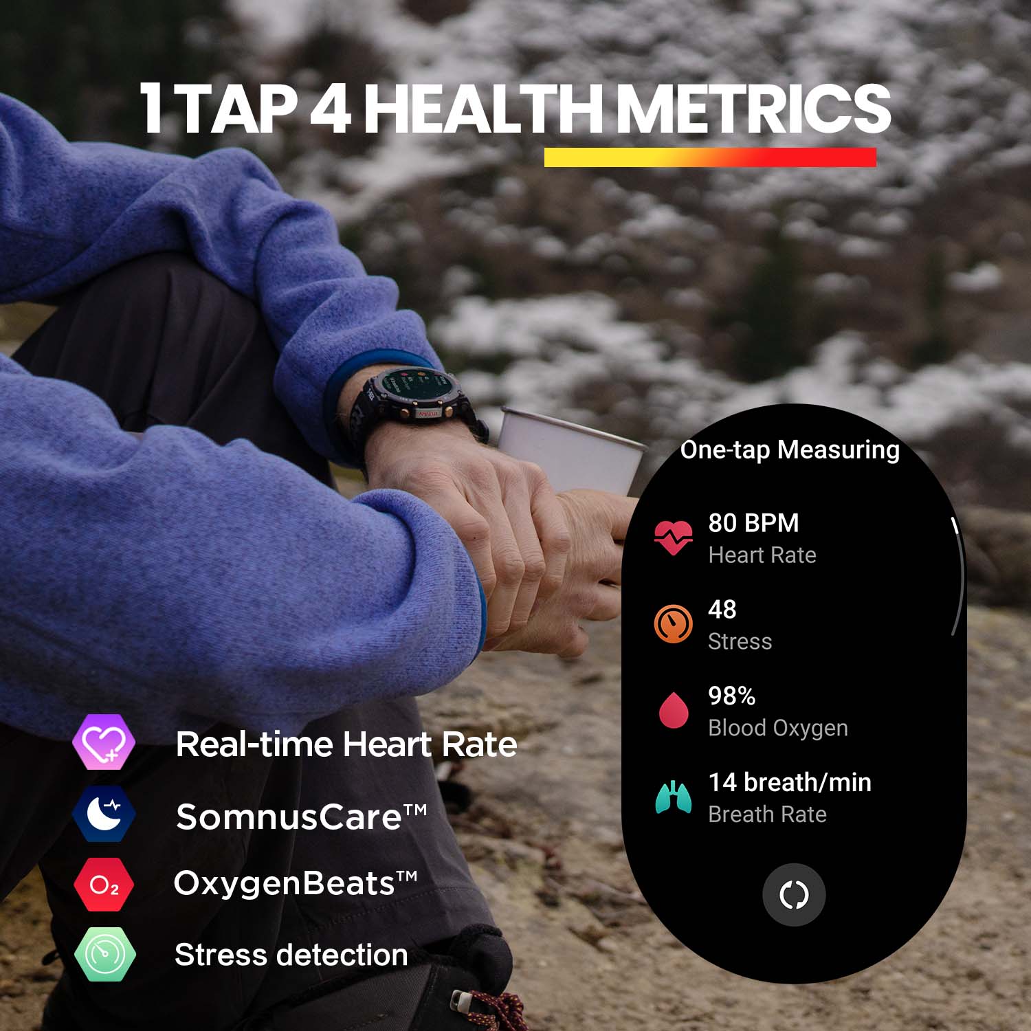 Smart Fitness Wrist Watch - TheGadgetNexus1